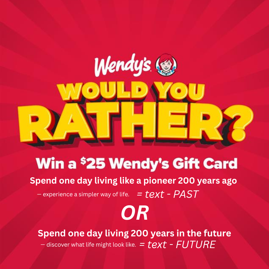 Wendy's Would You Rather poster